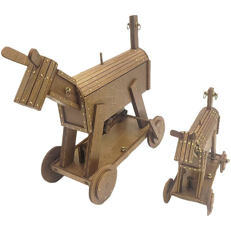 THORN GARDEN™ Custom style handmade solid wood wooden donkey