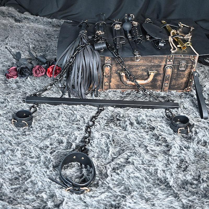 THORN GARDEN™ bdsm metal Spreader Bar with free cuffs and free shipping