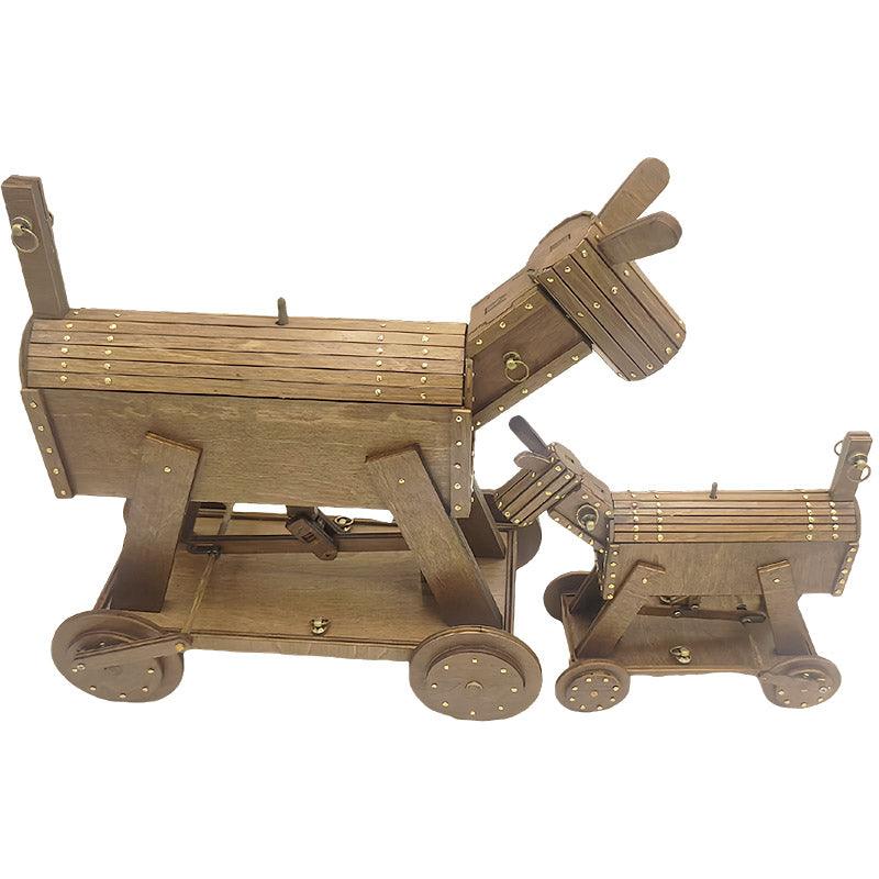 THORN GARDEN™ Custom style handmade solid wood wooden donkey