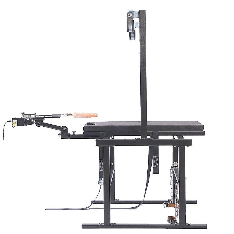 THORN GARDEN™ Bdsm bondage bench with fuck machine free shipping