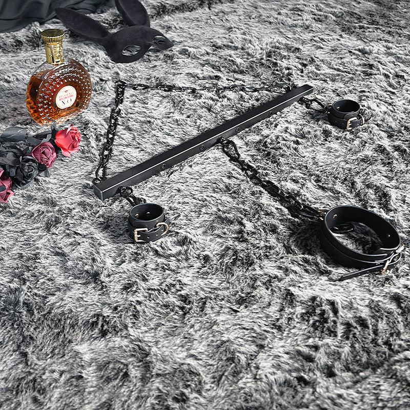 THORN GARDEN™ bdsm metal Spreader Bar with free cuffs and free shipping