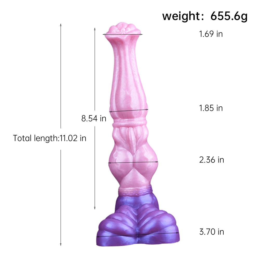 THORN GARDEN™ 1.69-3.7in diameter 11.02in long Imitation horse sex machine dildo G187