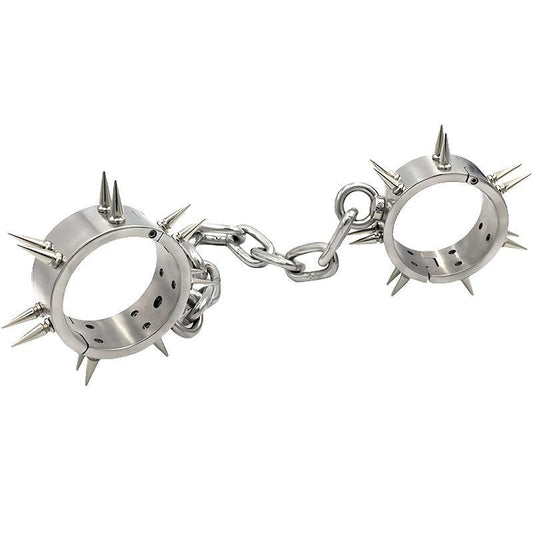THORN GARDEN™ about 2kg height 4cm Stainless steel ankle cuffs free shipping
