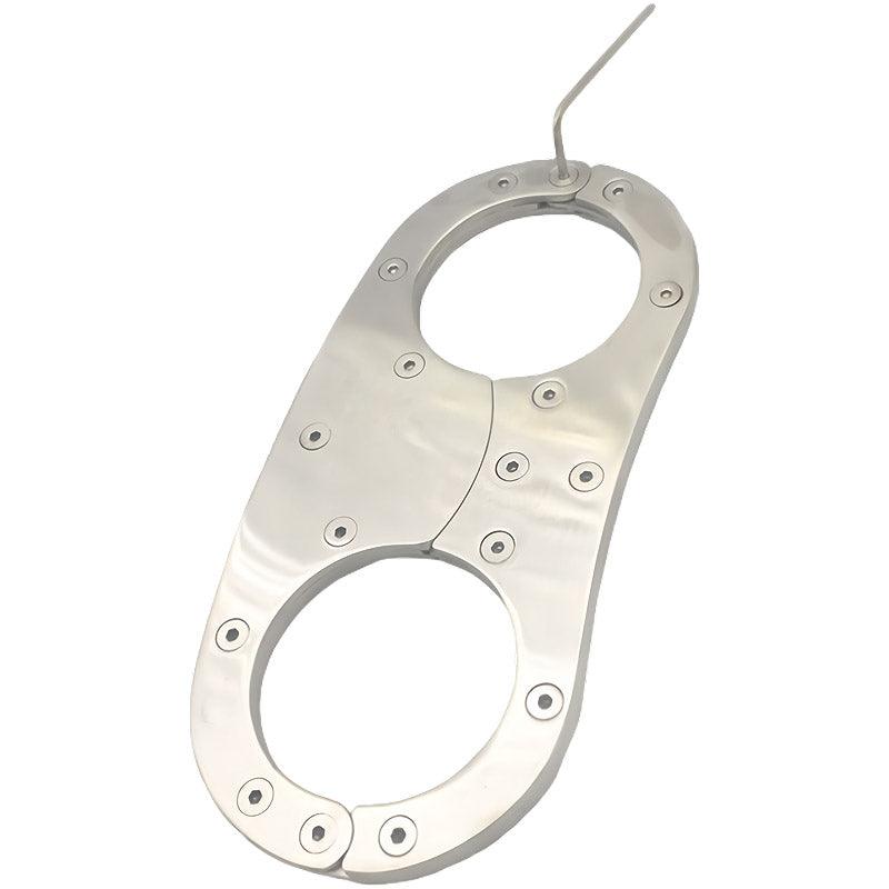 THORN GARDEN™ about 600g Stainless steel classical handcuffs with free shipping