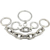 THORN GARDEN™ 9.92Ib heavy duty Hand, foot and neck restraint set free shipping