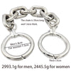 THORN GARDEN™ about 3kg thick 1.6cm Stainless steel ankle cuffs free shipping