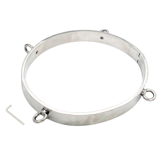 THORN GARDEN™ Customizable Bondage: Professional Stainless Steel Waist Cincher for BDSM Use
