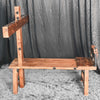 solid wood tickling bench - customized model