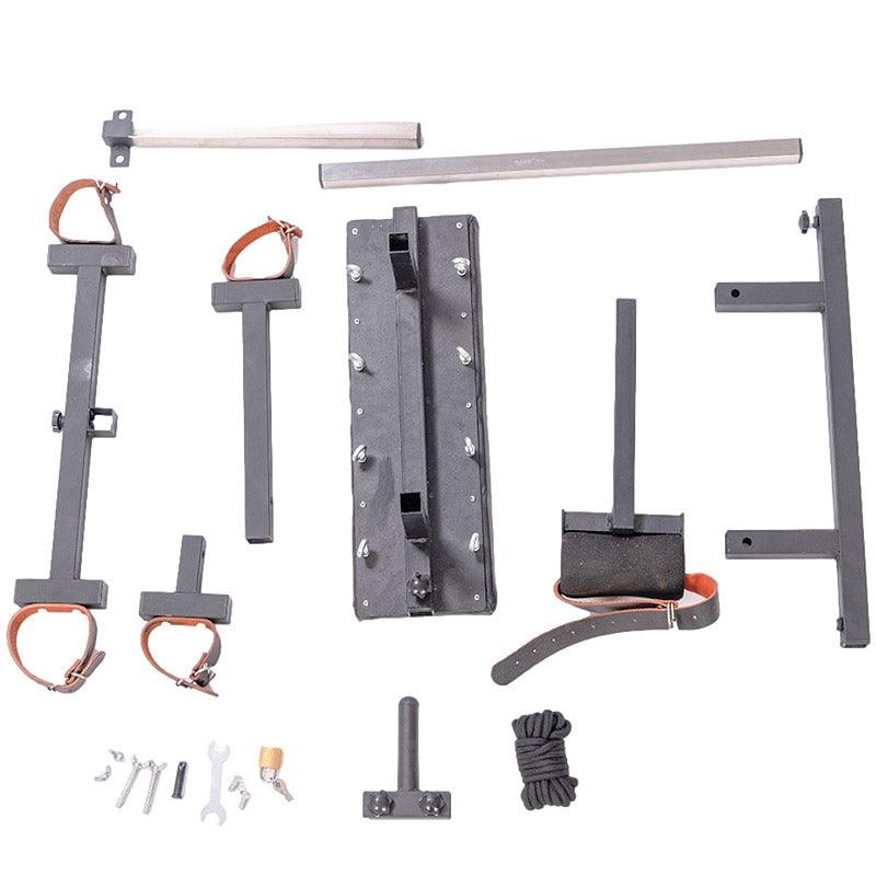 THORN GARDEN™ Upgraded Doggy-Style Four-Limb bondage Rack with leathercuffs- free shipping