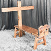 solid wood tickling bench - customized model
