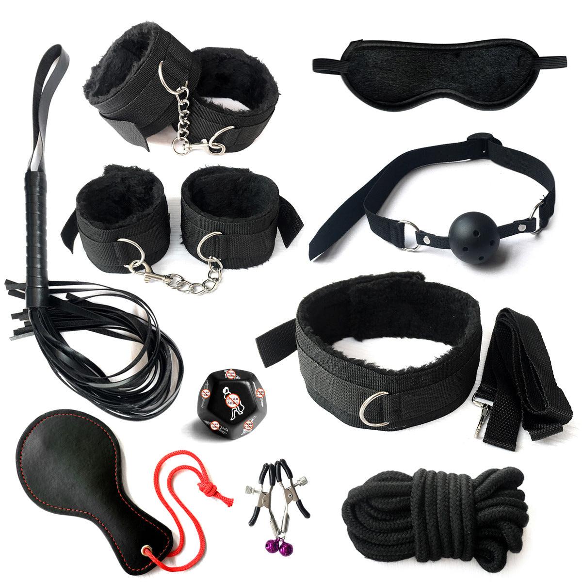 THORN GARDEN™ bdsm toy bondage set with butt plug and nipple clamps