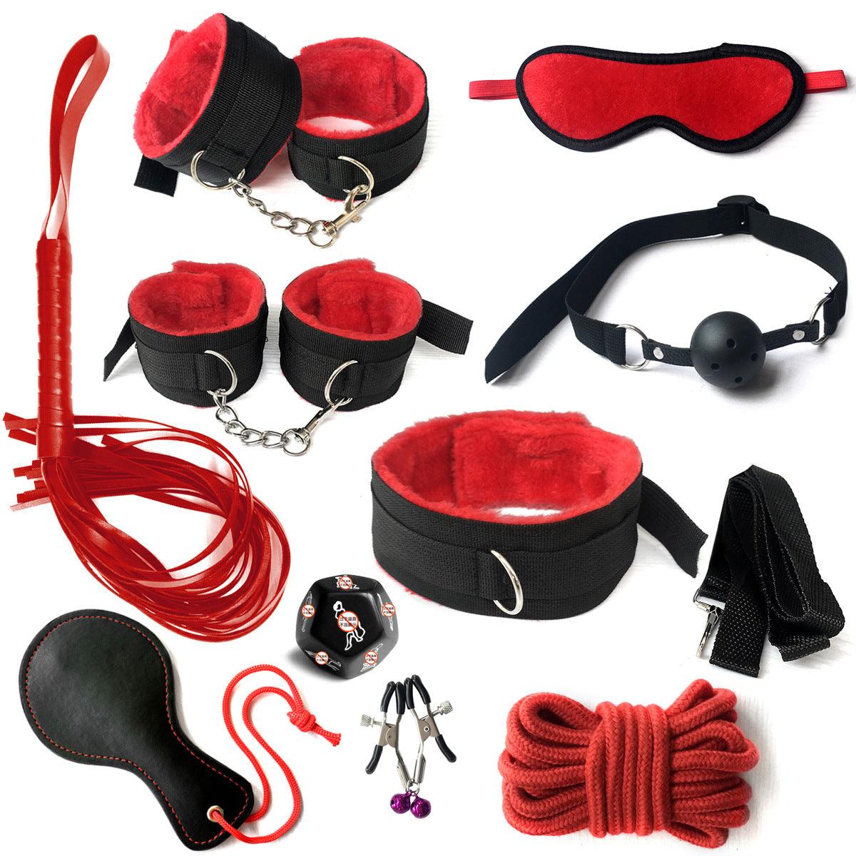 THORN GARDEN™ bdsm toy bondage set with butt plug and nipple clamps