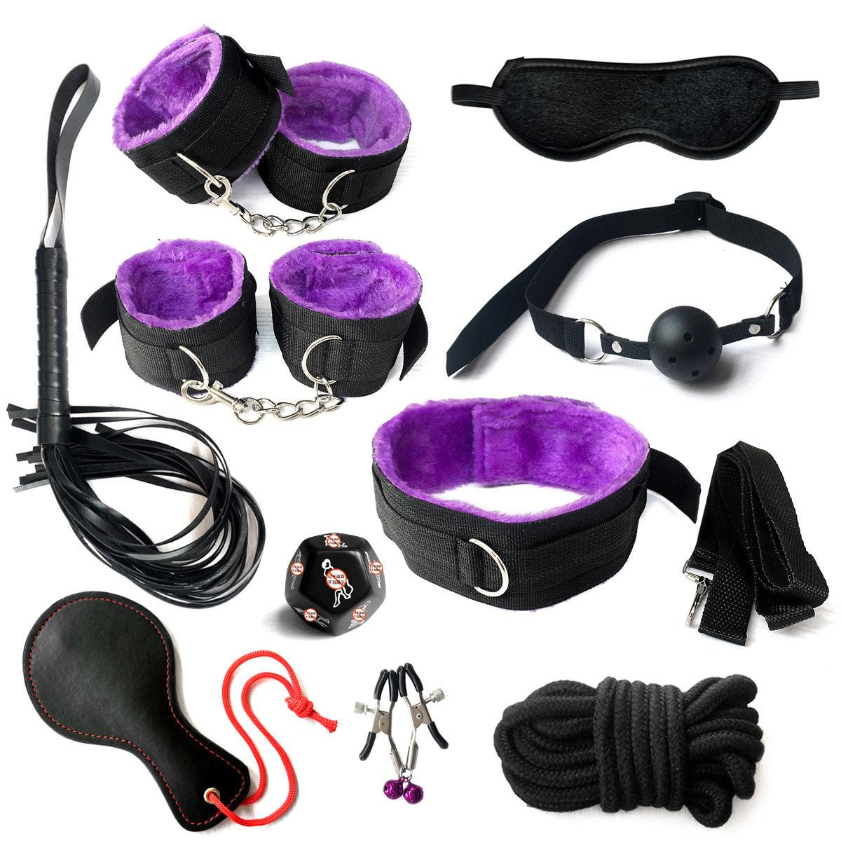 THORN GARDEN™ bdsm toy bondage set with butt plug and nipple clamps