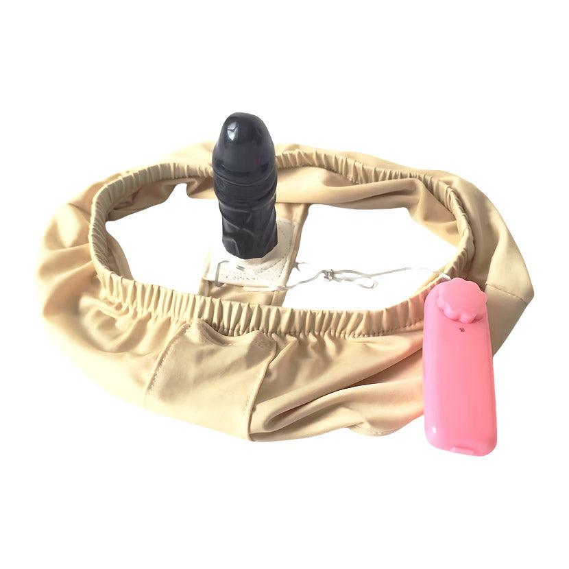 THORN GARDEN™ 3.54in long vibration dildo high elastic underwear free shipping