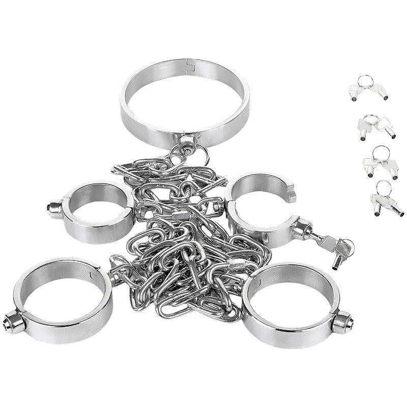 THORN GARDEN™ about 3100g 2.2cm heigh Hand, foot and neck shackles set free shipping
