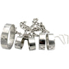 THORN GARDEN™ 3600g 3cm heigh Integrated neck hand and foot cuffs free shipping