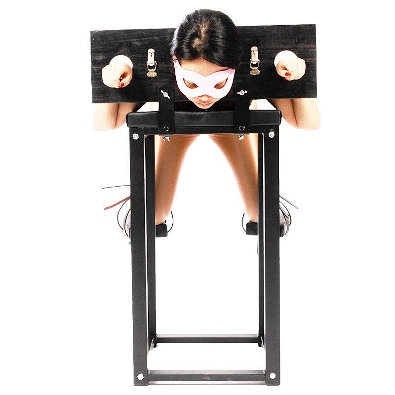 THORN GARDEN™ Kneeling Bondage Chair - Free Shipping