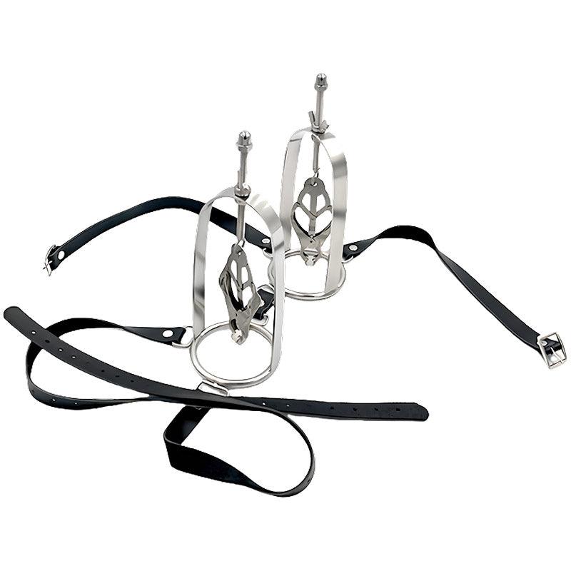 THORN GARDEN™ Stainless Steel Vest Style Butterfly Breast Clamp free shipping