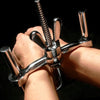 THORN GARDEN™ 0.75kg Stainless steel combination lock handcuffs with free shipping