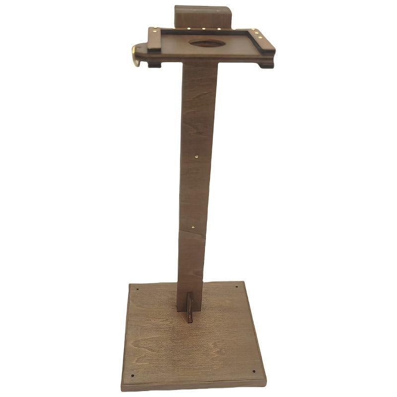 THORN GARDEN™ Custom style handmade solid wood Neck Restraint Standing Stand