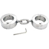 THORN GARDEN™ 3.2kg 4cm high Stainless steel screw lock handcuffs with free shipping