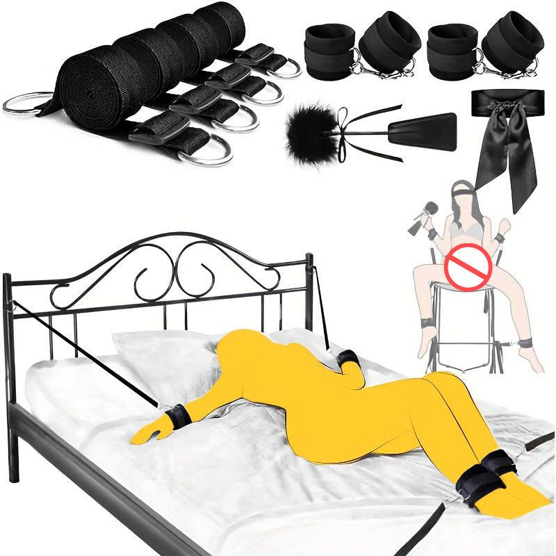 Unlock Pleasure with Our Easy-To-Use BDSM Bondage Set