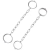THORN GARDEN™ about 1kg height 3cm metal bodnage ankle cuffs and free shipping