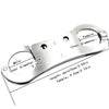 THORN GARDEN™ Stainless steel thumb cuffs free shipping