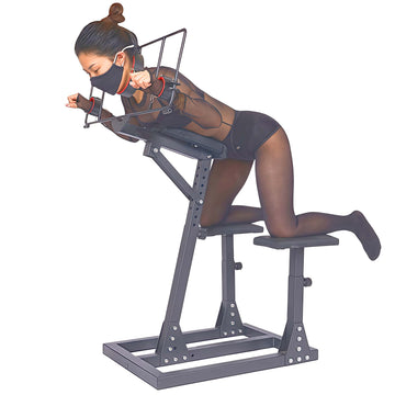 kneeling  bondage rack