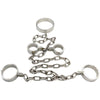 THORN GARDEN™ 3600g 3cm heigh Integrated neck hand and foot cuffs free shipping