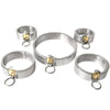 THORN GARDEN™ about 3600g 3cm heigh Hand, foot and neck restraint set free shipping