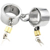 THORN GARDEN™ about 1kg 4cm heigh Stainless steel padlock handcuffs free shipping