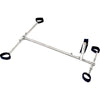 THORN GARDEN™ Stainless steel Doggy Style Bondage Rack with Textile cuffs - free shipping