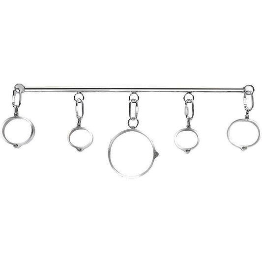 THORN GARDEN™ 1.65/1.75kg long 58cm Integrated metal bondage for hands, feet and neck