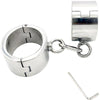 THORN GARDEN™ about 1kg 4cm high Stainless steel screw lock handcuffs with free shipping
