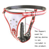 THORN GARDEN™ Removable dildo leather pants free shipping