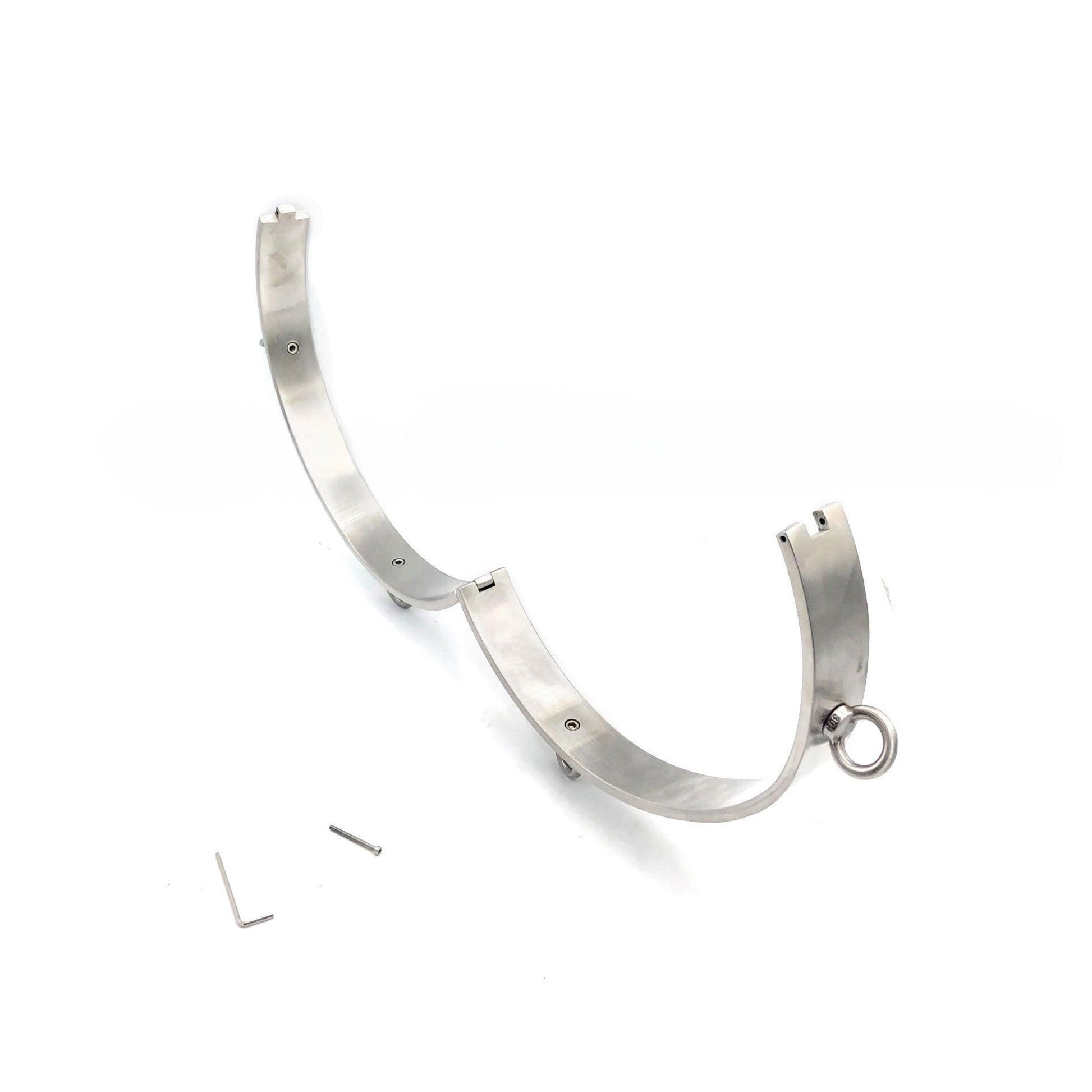 THORN GARDEN™ Customizable Bondage: Professional Stainless Steel Waist Cincher for BDSM Use