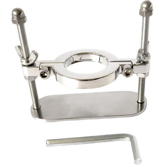 THORN GARDEN™ 0.25kg Stainless Steel Bdsm Device Scrotum Squeeze and free shipping