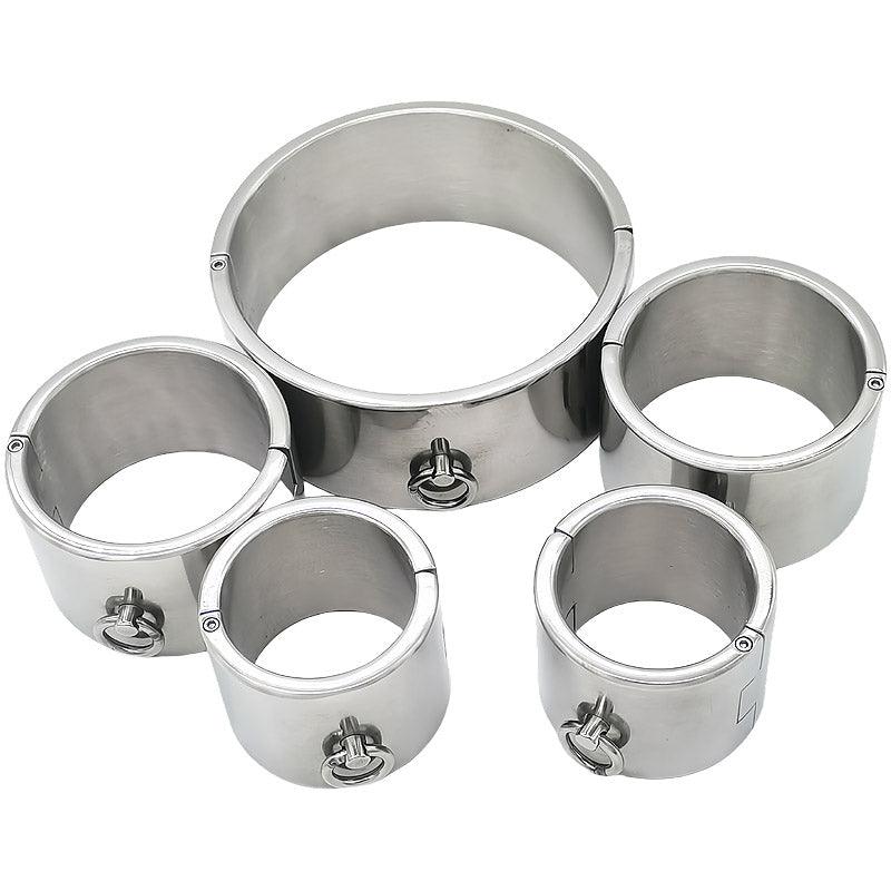 THORN GARDEN™ 4600g 60mm high bdsm Stainless Steel Shackles Restraint Set and free shipping