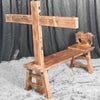 solid wood tickling bench - customized model