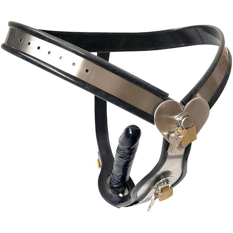 THORN GARDEN™ chastity belt for women that can be paired with anal and vaginal plugs