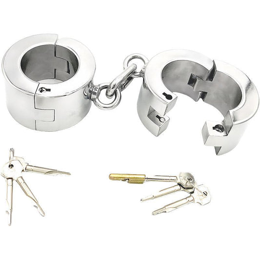 THORN GARDEN™ 4.5kg 6cm heigh heavy duty key lock handcuffs free shipping