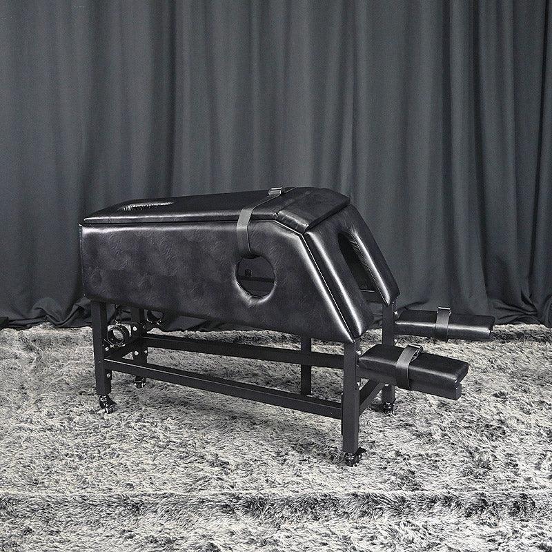 THORN GARDEN™ thick mat black leather spanking bench - Free shipping