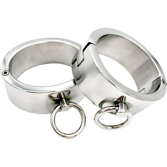 THORN GARDEN™ 0.7kg 3cm heigh Stainless steel screw lock handcuffs with free shipping