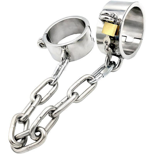 THORN GARDEN™ about 1.6kg height 4cm Stainless steel ankle cuffs free shipping