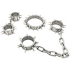 THORN GARDEN™ about 3700g 3cm heigh Hand, foot and neck restraint set free shipping