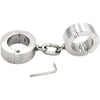 THORN GARDEN™ 3.2kg 4cm high Stainless steel screw lock handcuffs with free shipping