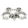 THORN GARDEN™ about 3600g 2cm height Spiked hand and foot neck restraint suit