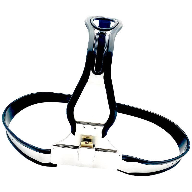 THORN GARDEN™ Stainless steel female chastity belt adapted anal plug vaginal plug
