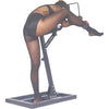 kneeling  bondage rack